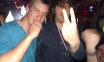 John and Adam Livin' It Up